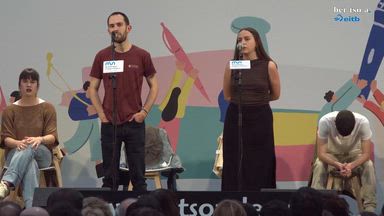 Zortziko handia. Unai Anda eta Aroa Arrizubieta.