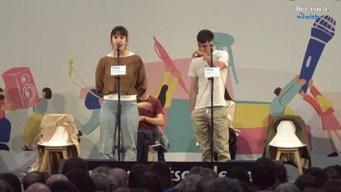 Seiko motza. Maddi Agirre eta Peru Abarrategi.