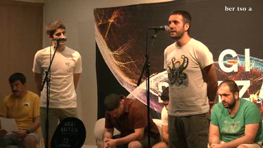 Zortziko txikia. Asier Galarza eta Andoni Rekondo.