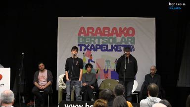 Zortziko txikia. Aitor Ugarte eta Hegoi Amabizka.