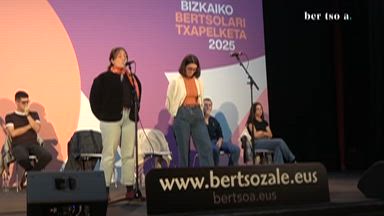 Zortziko handia. Jone Larrinaga eta Iruri Altzerreka.