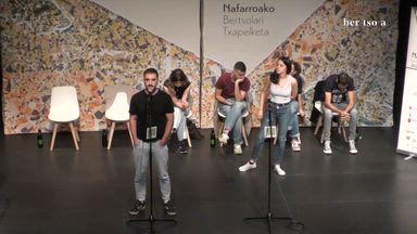 Zortziko handia. Jabi Lezaun eta Idoia Granizo.