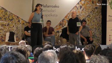 Zortziko handia. Amaia Elizagoien eta Julen Zelaieta.