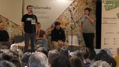 Hamarreko txikia. Xabat Illarregi eta Patxi Castillo.