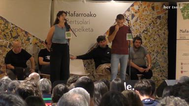 Hamarreko txikia. Amaia Elizagoien eta Endika Legarra.