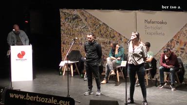 Zortziko txikia. Joanes Illarregi eta Saioa Alkaiza.