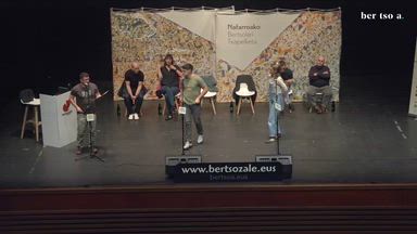 Zortziko handia. Ekhi Mateorena eta Ekhiñe Zapiain.