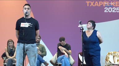 Zortziko handia. Unai Mendiburu eta Onintza Enbeita.