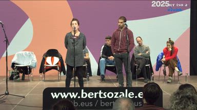 Zortziko handia. Jone Uria eta Imanol Uria