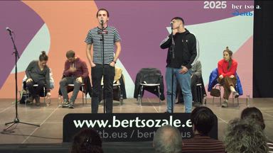 Zortziko handia. Gorka Pagonabarraga eta Txaber Altube