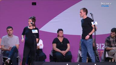 Zortziko handia. Jone Uria eta Gorka Pagonabarraga.