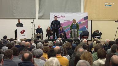 Zortziko handia. Irantzu Idoate eta Aitor Servier.