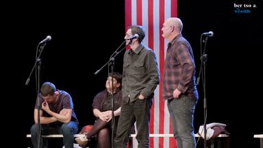 Andoni Egaña eta Igor Elortza. Realeko eta Athleticeko presidenteak.