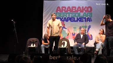 Hamarreko txikia. Asier Otamendi eta Xabi Igoa.