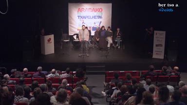 Zortziko handia. Iñaki Viñaspre eta Aroa Arrizubieta.