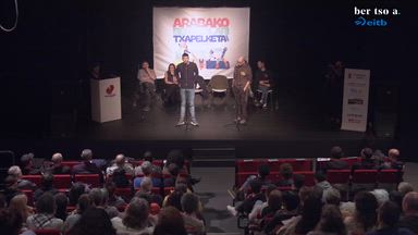 Zortziko handia. Asier Otamendi eta Ekaitz Samaniego.