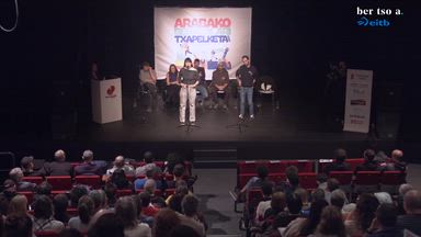 Zortziko handia. Maddi Agirre eta Unai Anda.