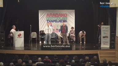 Hamarreko txikia. Danel Herrarte eta Sabin Abarrategi.