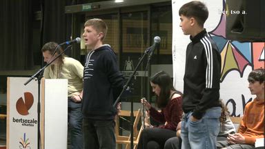 Zortziko handia. Haritz Alkorta eta Eñaut Otaño.