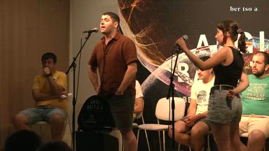 Hamarreko txikia. Txaber Altube eta Maite Sarasola.