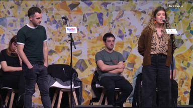 Zortziko txikia. Joanes Illarregi eta Sarai Robles.