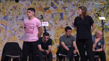 Hamarreko txikia. Eki Mateorena eta Saioa Alkaiza.